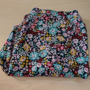 Woman Within Multicolor Floral Leggings Size 26/28